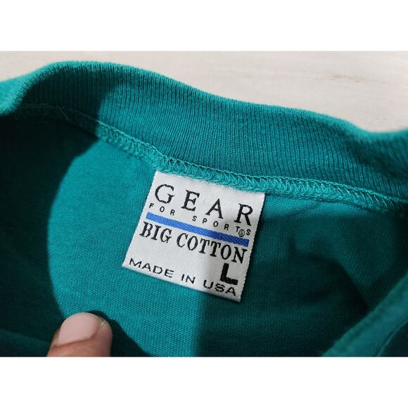 Mens Vtg Sea Breeze T Shirt Cruise Wear Beach Nautical souvenir Tourist Large - Picture 3 of 5